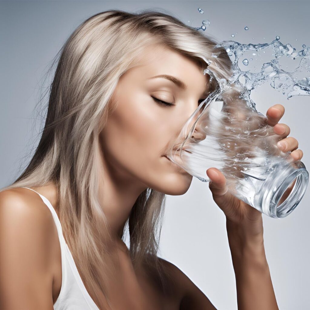 HYDRATION IS THE KEY FOR HAIR GROWTH