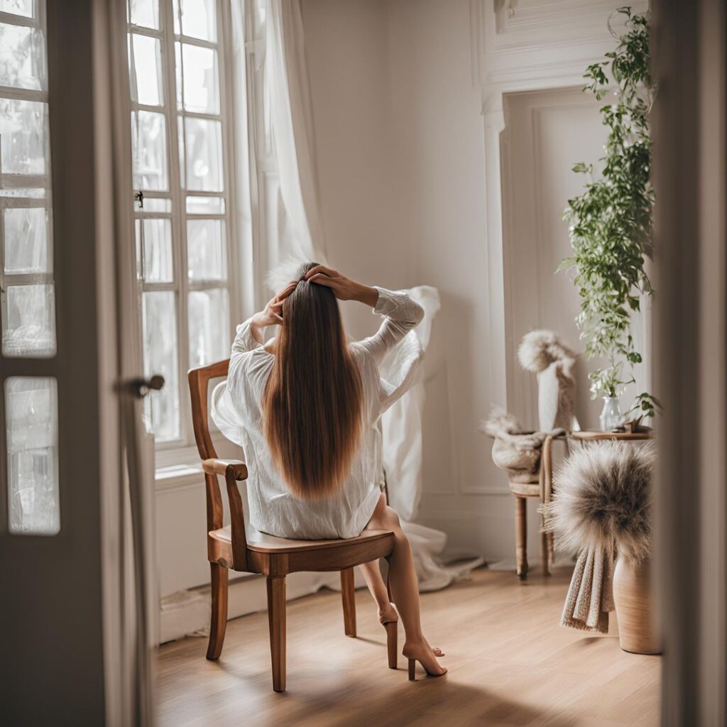 BAMBOO COMB MAKE HAIR STRONGER