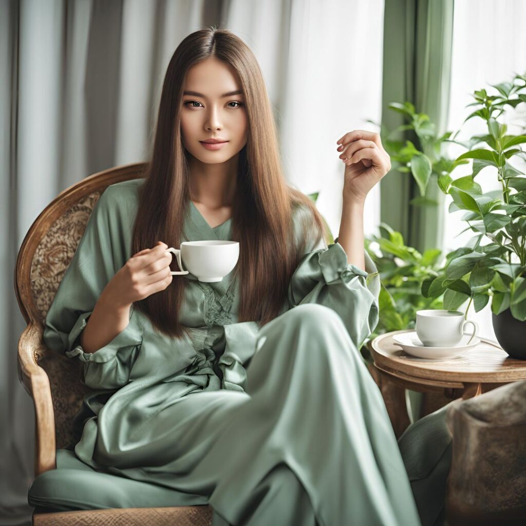 HERBAL TEA BETTER EFFECT ON HAIR GROWTH