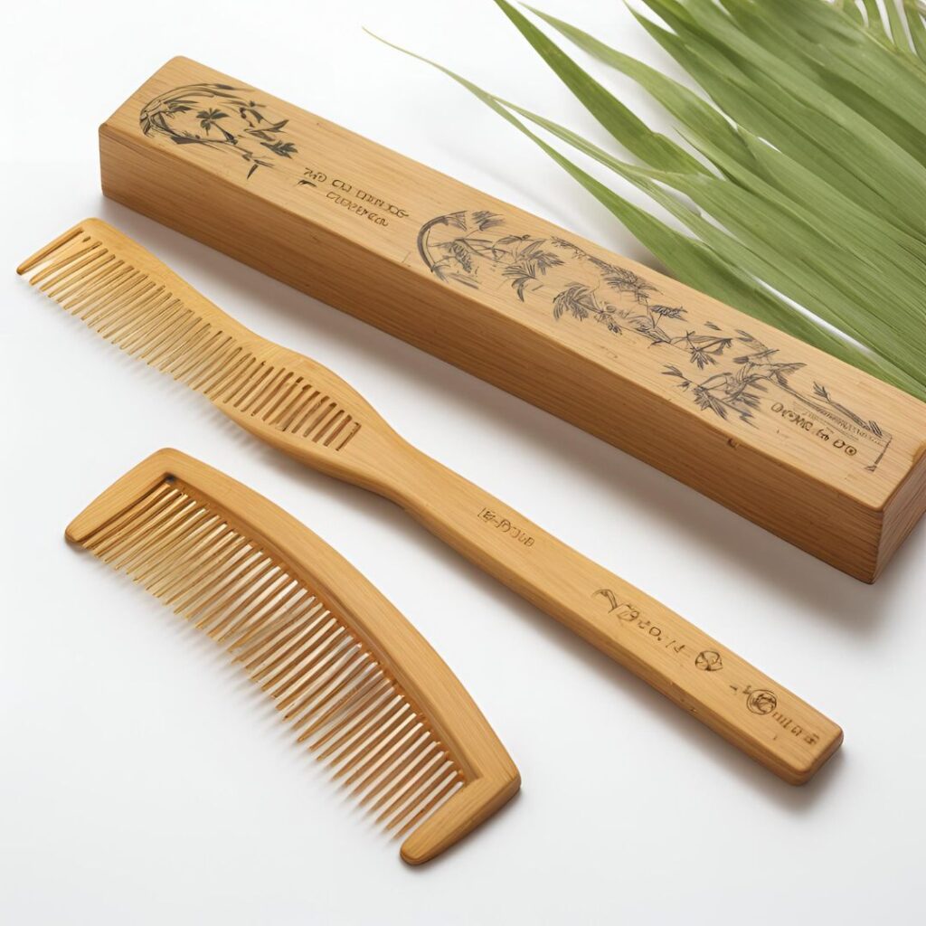 Celebs Love It! Bamboo Comb for Hair Growth & Shine