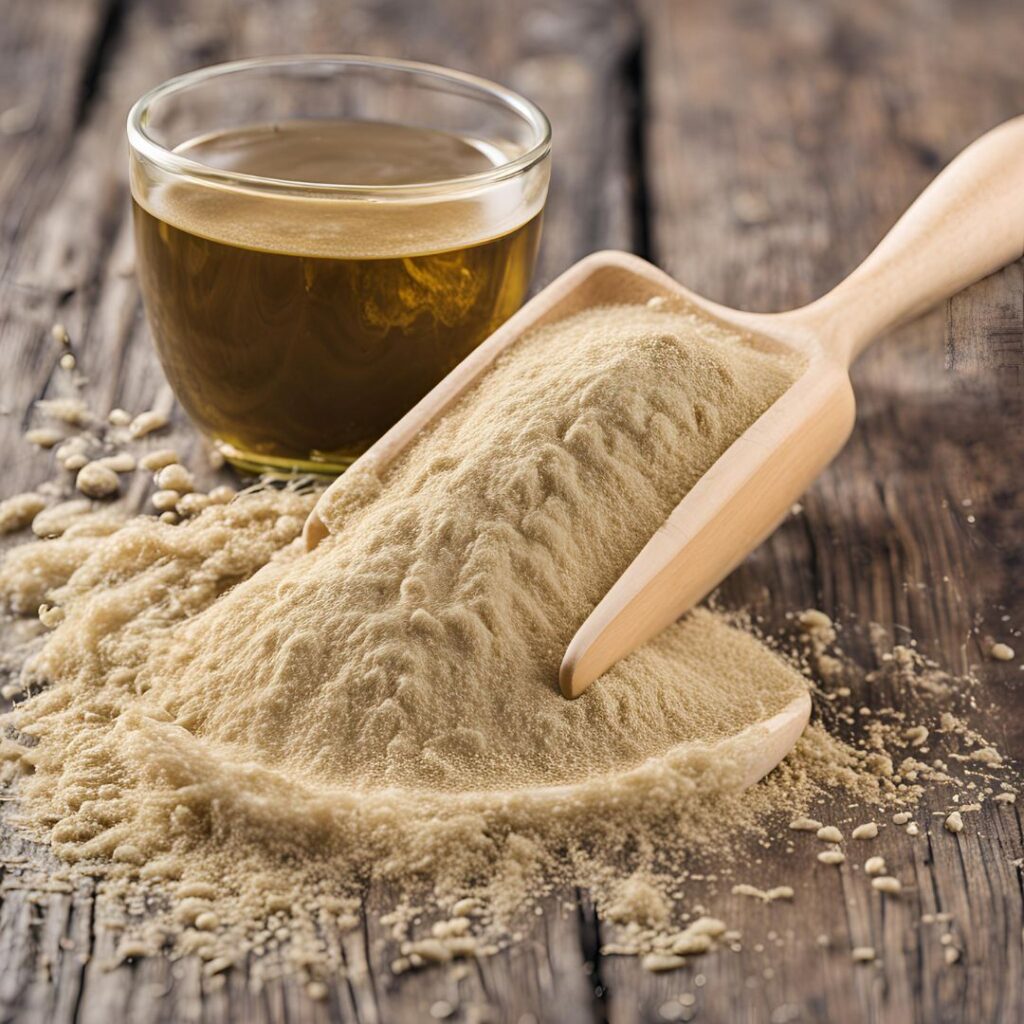 Brewer yeast for hair growth